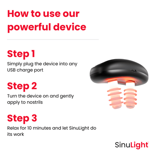 SinuLight™ | Advanced Red Light Therapy Device